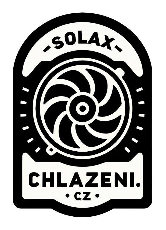 Logo obchodu s chlazením pro střídače značky Solax Power